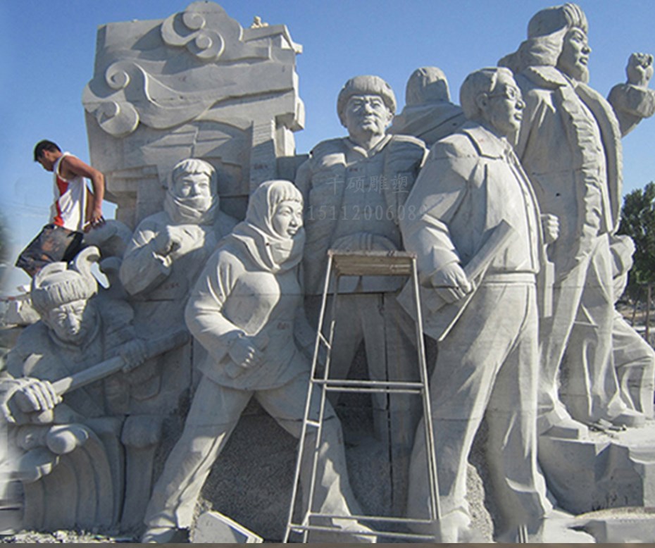 大型石雕人物雕塑