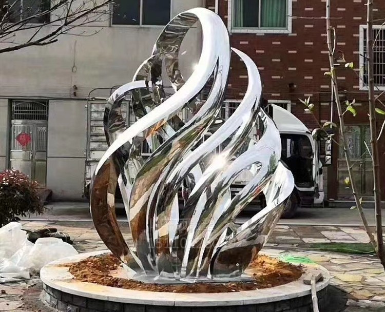 室外不锈钢雕塑